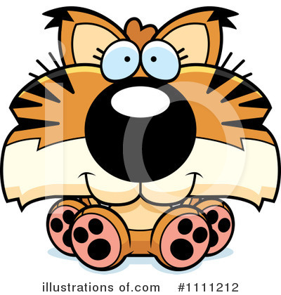 Royalty-Free (RF) Bobcat Clipart Illustration by Cory Thoman - Stock Sample #1111212