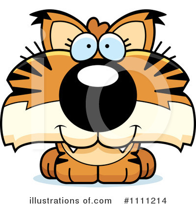 Royalty-Free (RF) Bobcat Clipart Illustration by Cory Thoman - Stock Sample #1111214