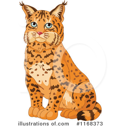 Royalty-Free (RF) Bobcat Clipart Illustration by Pushkin - Stock Sample #1168373