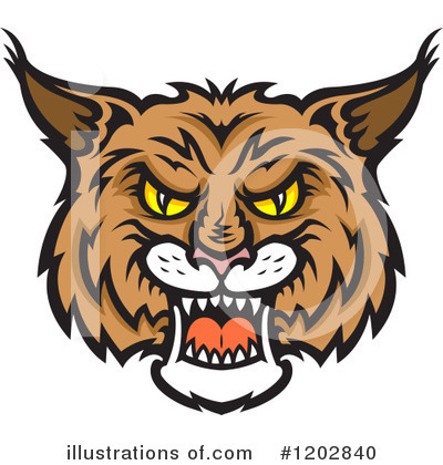 Royalty-Free (RF) Bobcat Clipart Illustration by Vector Tradition SM - Stock Sample #1202840