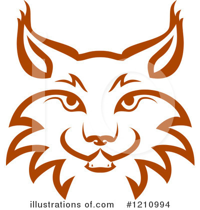 Royalty-Free (RF) Bobcat Clipart Illustration by Vector Tradition SM - Stock Sample #1210994