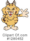 Bobcat Clipart #1280452 by Dennis Holmes Designs