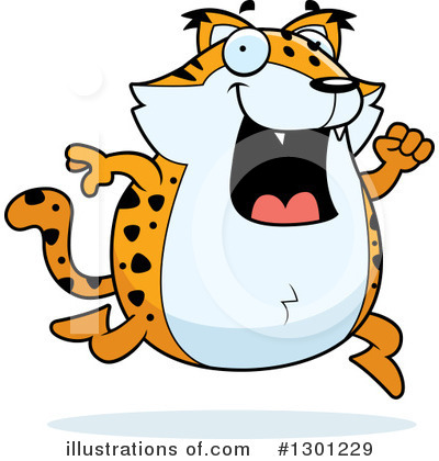 Royalty-Free (RF) Bobcat Clipart Illustration by Cory Thoman - Stock Sample #1301229