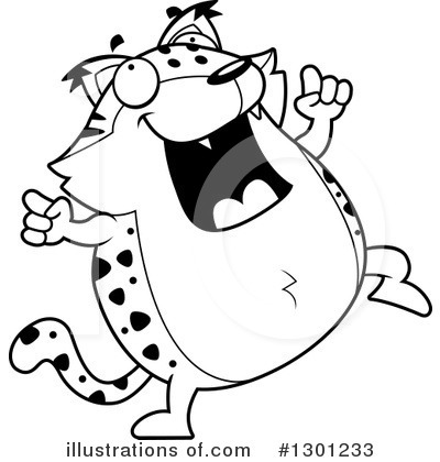 Royalty-Free (RF) Bobcat Clipart Illustration by Cory Thoman - Stock Sample #1301233