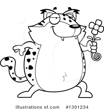 Royalty-Free (RF) Bobcat Clipart Illustration by Cory Thoman - Stock Sample #1301234
