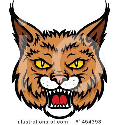Royalty-Free (RF) Bobcat Clipart Illustration by Vector Tradition SM - Stock Sample #1454398