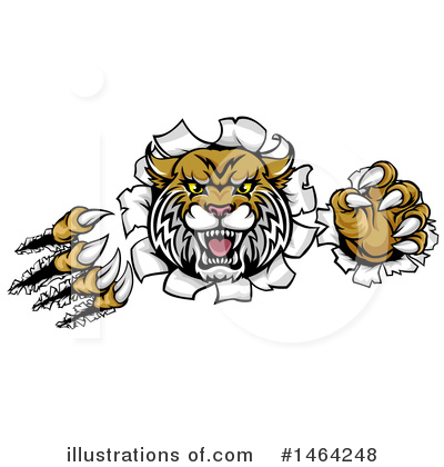 Royalty-Free (RF) Bobcat Clipart Illustration by AtStockIllustration - Stock Sample #1464248
