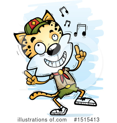 Royalty-Free (RF) Bobcat Clipart Illustration by Cory Thoman - Stock Sample #1515413