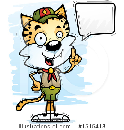 Royalty-Free (RF) Bobcat Clipart Illustration by Cory Thoman - Stock Sample #1515418
