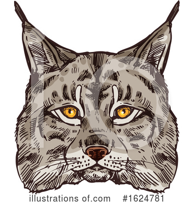 Royalty-Free (RF) Bobcat Clipart Illustration by Vector Tradition SM - Stock Sample #1624781