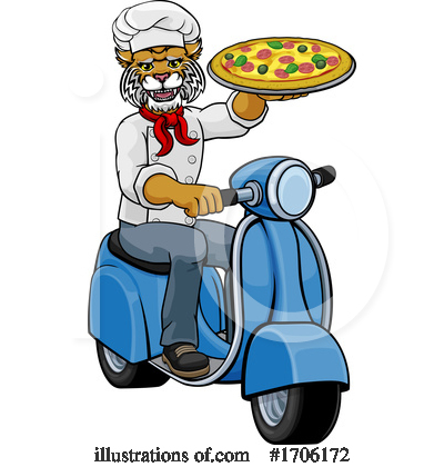 Scooter Clipart #1706172 by AtStockIllustration