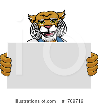 Royalty-Free (RF) Bobcat Clipart Illustration by AtStockIllustration - Stock Sample #1709719