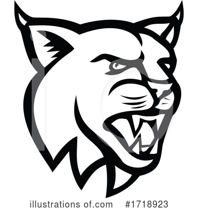 Royalty-Free (RF) Bobcat Clipart Illustration by patrimonio - Stock Sample #1718923