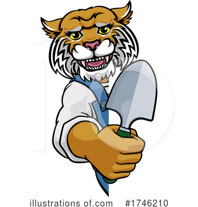 Royalty-Free (RF) Bobcat Clipart Illustration by AtStockIllustration - Stock Sample #1746210