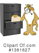 Bobcat School Mascot Clipart #1361627 by Mascot Junction