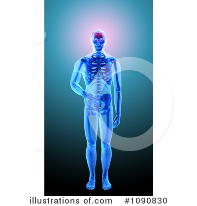 Royalty-Free (RF) Body Clipart Illustration by Mopic - Stock Sample #1090830