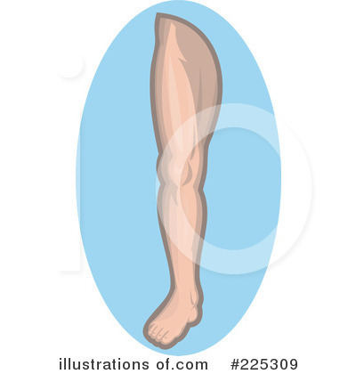 Royalty-Free (RF) Body Clipart Illustration by patrimonio - Stock Sample #225309