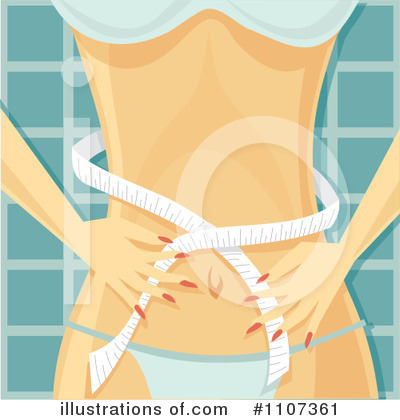 Royalty-Free (RF) Body Measurement Clipart Illustration by Amanda Kate - Stock Sample #1107361