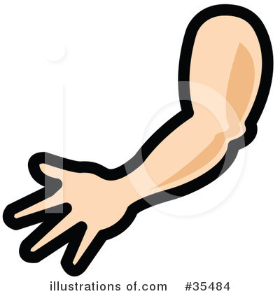 Royalty-Free (RF) Body Part Clipart Illustration by Andy Nortnik - Stock Sample #35484