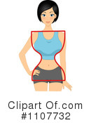 Body Shape Clipart #1107732 by BNP Design Studio