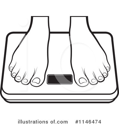Royalty-Free (RF) Body Weight Clipart Illustration by Lal Perera - Stock Sample #1146474