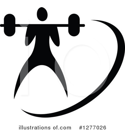 Royalty-Free (RF) Bodybuilder Clipart Illustration by Vector Tradition SM - Stock Sample #1277026