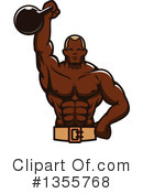 Bodybuilder Clipart #1355768 by Vector Tradition SM