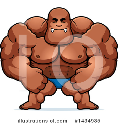 Flexing Clipart #1434935 by Cory Thoman
