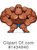 Bodybuilder Clipart #1434940 by Cory Thoman