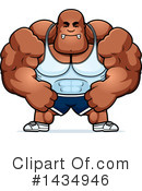 Bodybuilder Clipart #1434946 by Cory Thoman