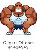 Bodybuilder Clipart #1434949 by Cory Thoman