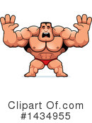 Bodybuilder Clipart #1434955 by Cory Thoman