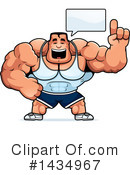 Bodybuilder Clipart #1434967 by Cory Thoman