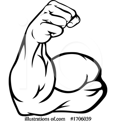 Bicep Clipart #1706039 by AtStockIllustration