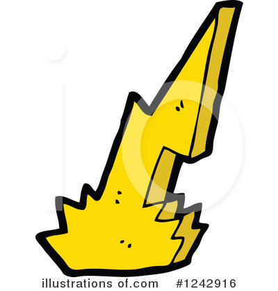 Lightning Bolt Clipart #1242916 by lineartestpilot
