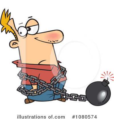 Royalty-Free (RF) Bomb Clipart Illustration by toonaday - Stock Sample #1080574