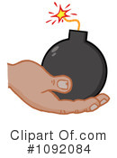 Bomb Clipart #1092084 by Hit Toon
