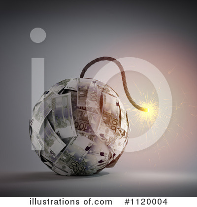 Royalty-Free (RF) Bomb Clipart Illustration by Mopic - Stock Sample #1120004