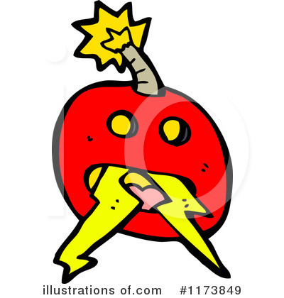 Royalty-Free (RF) Bomb Clipart Illustration by lineartestpilot - Stock Sample #1173849