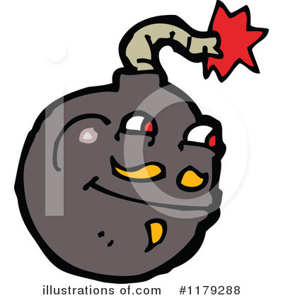 Royalty-Free (RF) Bomb Clipart Illustration by lineartestpilot - Stock Sample #1179288