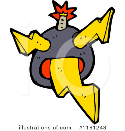 Royalty-Free (RF) Bomb Clipart Illustration by lineartestpilot - Stock Sample #1181248
