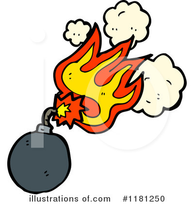 Royalty-Free (RF) Bomb Clipart Illustration by lineartestpilot - Stock Sample #1181250