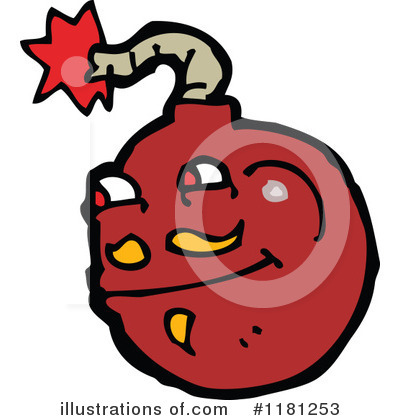 Royalty-Free (RF) Bomb Clipart Illustration by lineartestpilot - Stock Sample #1181253