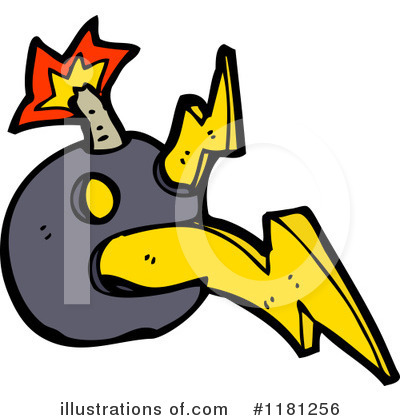 Royalty-Free (RF) Bomb Clipart Illustration by lineartestpilot - Stock Sample #1181256
