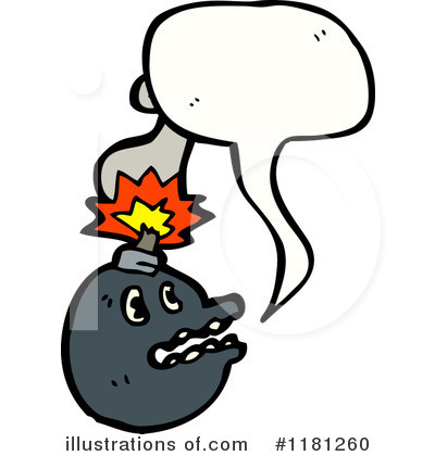Royalty-Free (RF) Bomb Clipart Illustration by lineartestpilot - Stock Sample #1181260