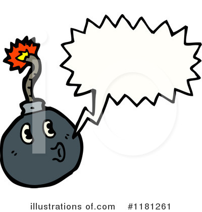 Royalty-Free (RF) Bomb Clipart Illustration by lineartestpilot - Stock Sample #1181261