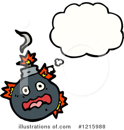 Royalty-Free (RF) Bomb Clipart Illustration by lineartestpilot - Stock Sample #1215988