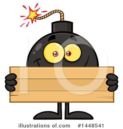 Royalty-Free (RF) Bomb Clipart Illustration by Hit Toon - Stock Sample #1448541