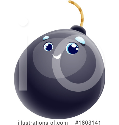 Royalty-Free (RF) Bomb Clipart Illustration by Vector Tradition SM - Stock Sample #1803141