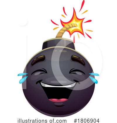Royalty-Free (RF) Bomb Clipart Illustration by Vector Tradition SM - Stock Sample #1806904